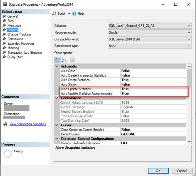 SQL Server Statistics Health Reminder